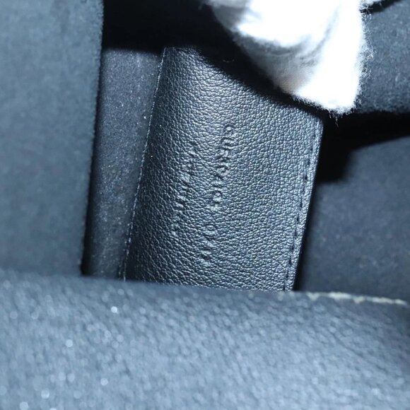 SAINT LAURENT Tote Bag Leather Black Auth 139838 - Picture 10 of 16